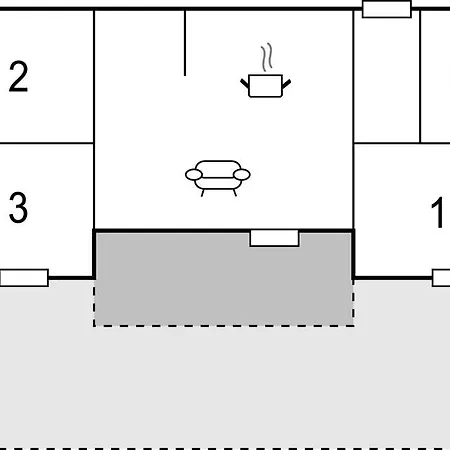 Three-bedroom In Сasa de vacaciones